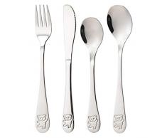 SET 4 CUBIERTOS INOX GO PEQUES QD