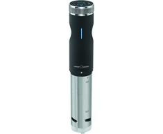 Proficook Sous Vide - Roner para cocción lenta, cocina al vacío para cocinar a bajas temperaturas, temporizador, 800 W, color gris y negro