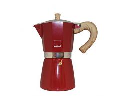 Gnali & Zani VEZ009/IND/RED Cafetera espresso, Aluminio