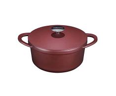 Mellerware - Olla Alta de Aluminio Fundido Cuking! 20cm | Full Induction | Cacerola Resistente Antiadherente | Apta para todo tipo de cocinas: Inducción, Horno | Libre PFOA y PTFE | Red