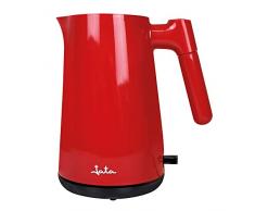 Jata JEHA1038 Hervidor de Agua Eléctrico 1 Litro, 2200 W, Libre de BPA, Base 360º, Desconexión Automática, Recogecables, Ebullición Rápida