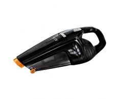 AEG HX6-11EB Aspiradora de mano, 12V Baterias Ni-Mh, 11min autonomía, boquilla extensible, 0.5 Litros, 78 Decibeles, Negro Ébano