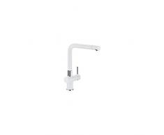 Franke Active Plus Fragranite Blanco - Grifo (Blanco, Grifos de palanca, Solo, Tipo L, Cerámico, 3,5 cm)