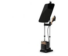 Calor IXEO Power Solución de planchado todo en uno, plancha, Smartboard de 3 posiciones integrada, presión de vapor de 5,8 bares, 2170 W, QT2020C0, negro y cobre