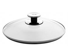 Fissler / Tapa de cristal de cocina (26 cm de diámetro), tapa de repuesto para sartenes, ollas y ollas a presión