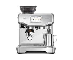 SAGE SES880BSS the Barista Touch, máquina de café espresso, capuchino, 15 bar, acero inoxidable