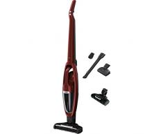 AEG QX7-1ULTAN Aspiradora Sin Cable, 21,6 V, Autonomía de 50 min, 2 Velocidades, Tecnología Cyclonic, Filtración de 5 Pasos, Depósito de 0,3 L, 4 Accesorios, Rojo Metalizado