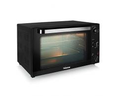 Tristar OV-3640 Horno de convección, 60 litros, Horno eléctrico multifunción de sobremesa, bandeja, rejilla y mango incluidos, temporizador de 90 min, temperatura ajustable hasta 230 grados, 2000 W