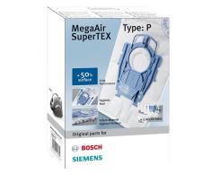 Bosch Megaair SuperTex - Bolsas para aspiradora, tipo P
