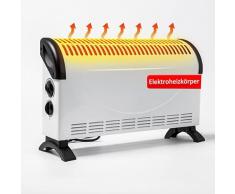 Calentador eléctrico de temperatura constante 52 × 16 × 33 (largo × ancho × alto) Calentador móvil de 1800 W Calentador móvil de convección de ahorro de energía