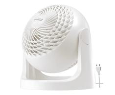 Woozoo, Ventilador de mesa silencioso, potente y portátil, 23m², Alcance 15m, Inclinación vertical de 360°, Habitación - Woozoo PCF-HE18 - Blanco