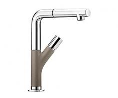 BLANCO YOVIS-S Cromo - Grifo (Cromo, 360°, LGA DVGW, 28,3 cm, 3,5 cm)