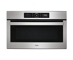 Whirlpool AMW 730/IX - Microondas (Integrado, Microondas combinado, 31 L, 1000 W, Giratorio, Tocar, Acero inoxidable)