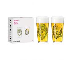 RITZENHOFF 3491001 - Juego de vasos de cristal (432 ml)