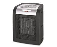 Adler AD 7702 Interior Acero inoxidable 1500W Ventilador - Calefactor (Ventilador, Cerámico, Interior, Acero inoxidable, Giratorio, 1500 W)