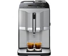 Siemens EQ.3 s300 Independiente Totalmente automática Máquina espresso 1.4L 2tazas Negro, Titanio - Cafetera (Independiente, Máquina espresso, 1,4 L, Granos de café, 1300 W, Negro, Titanio)