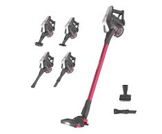 Hoover H-FREE 300 HOME HF322HM Aspiradora escoba sin Cable, sin Bolsa, 3 en 1: Escoba, de Mano y Vertical, Autonomía 40min,Carga ultrarápida 2,5h, Motor Direct Impulse, Ciclónico,Dual LED,12500Pa