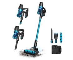 Cecotec Aspirador Escoba sin Cable 3 en 1 Conga Rockstar 350 Longlife Jalisco. 215 W, 12 kPa, 60 Minutos de Autonomía, Cepillo Jalisco, Depósito de 500 ml, Ciclón Paralelo