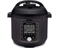 Instant Pot Pro Olla Eléctrica Multifunción 10 en 1, Olla Presión, Cocción Lenta, Arrocera, Vaporera, Yogurtera, Sartén para Saltear, Esterilizador y Al vapor – Acero Inoxidable, 1200 W – 7,6 L, Negro