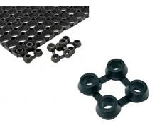 Unión X Felpudo de goma