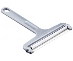 Westmark Cortadora de queso, Envase retro, aluminio/acero inoxidable, 13,9 x 10,9 x 1 cm, Rollschnitt, Plateado, 7100RT60