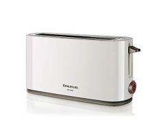 Taurus My Toast Tostadora de Ranura Larga y Extra Ancha, Plástico, Multicolor