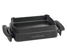 Tefal OptiGrill-Snacking/Baking XA725870 Bandeja para Hornear, 1.6 litros, Aluminio, Negro