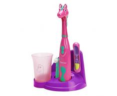 Bestron DSA3500P Niño Cepillo dental giratorio Verde, Rosa, Púrpura cepillo eléctrico para dientes - Cepillo de dientes eléctrico (Batería, AA, 1 pieza(s))