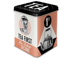 Nostalgic-Art Caja Retro para té Kitchen, Plastic, Diseño Vintage