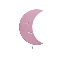 Homemania Lámpara de pared, MDF, rosa