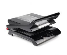 Nova 110800 Parrilla Mesa Eléctrico 2000W Negro, Acero inoxidable - Barbacoa (2000 W, Parrilla, Eléctrico, Mesa, Plancha, Negro, Acero inoxidable)