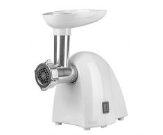 Camry CR 4802 Picadora Carne Eléctrica, Embutidora Salchichas, 3 Discos Corte, Engranaje Metálico, Función Inversa, Accesorios para Cortar y Rallar Verduras Acero Inoxidable, 1500W