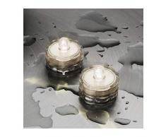Tealight LED sommergibili 2pz.