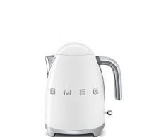 SMEG Calentador de Agua electrico, hervidor KLF03WHEU, 2400 W, 1.7 litros, Acero Inoxidable, Blanco