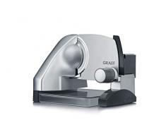 GRAEF Allesschneider S50000 incluye caja de almacenamiento y accesorio miniSlice, color plateado