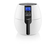 Nova Freidora Digital Sin aceite XL, Freidora de aire caliente, 1500 W, capacidad 3.2 L, blanco (Clase de eficiencia energética A++)