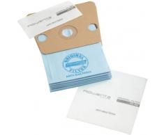 Rowenta ZR480 - 6 Bolsas de Papel + 2 Microfiltros Antibacteriano para Aspiradora ZR480