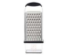 OXO Good Grips Rallador con Recipiente Incorporado - 4 caras
