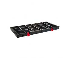 AEG TYPE150 Cooker hood filter accesorio para campana de estufa - Accesorio para chimenea (Cooker hood filter, Negro, 434 mm, 217 mm, 1,2 kg, 445 mm)