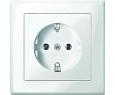 Merten MEG2301-1419 Tipo F Color blanco caja de tomacorriente - Caja registradora