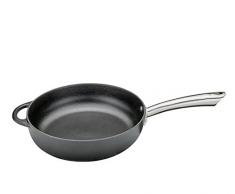 Küchenprofi Bratpfanne-Kp403051028 Sartenes, Acero Inoxidable 18/8, Negro