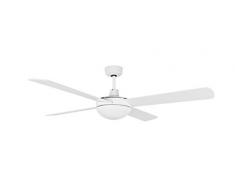 Orbegozo CP 87132 Ventilador de techo con mando a distancia y luz, 4 palas, 132 cm de diÃ¡metro, potencia de 60 W y 3 velocidades