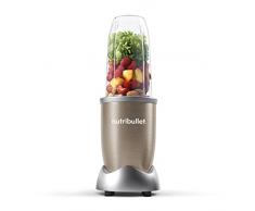 nutribullet Pro 900, batidora eléctrica, picadora, batidora de batidos, batidora multifunción, 900 vatios de potencia, NB904CP