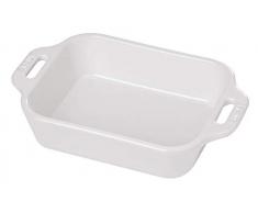 PLATO DERECHO 14X11-0.4 L CERÁMICA BLANCA BY STAUB 40511-142 (2)