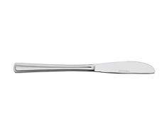 Grunwerg TAKSIB Rockingham Forge Contemporary Collection-Juego de 12 cuchillos de mesa (acero inoxidable 18/10, acabado brillante, 2,9 mm)