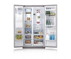 Samsung RSH7PNRS Independiente A+ Acero inoxidable nevera puerta lado a lado - Frigorífico side-by-side (Independiente, Acero inoxidable, 39 dB, 546 L, 351 L, 183 L)
