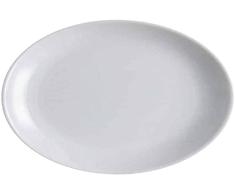 Dajar Diwali Granit Plato para Servir, Gris, 25 cm