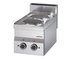 316605 - Cocina modular 60/30 PCE, 2 quemadores, 3000 W, 28 x 30 x 60 cm