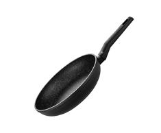 ELO Sartén inducción antiadherente 24cm Tricapa Greblon GRANIT SOLUTION para todo tipo de cocinas con mango de bakelita tacto suave, 24x44x5cm, 1ud.