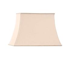HUGUES RAMBERT 3760151499036 - Pantalla para lámpara, color beige y rosa